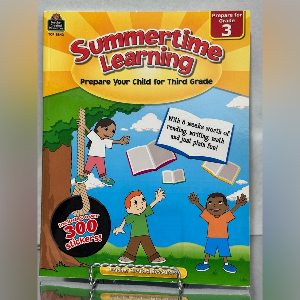 Teacher Created Resources Summertime Learning Prepare Your Child for 3rd Grade